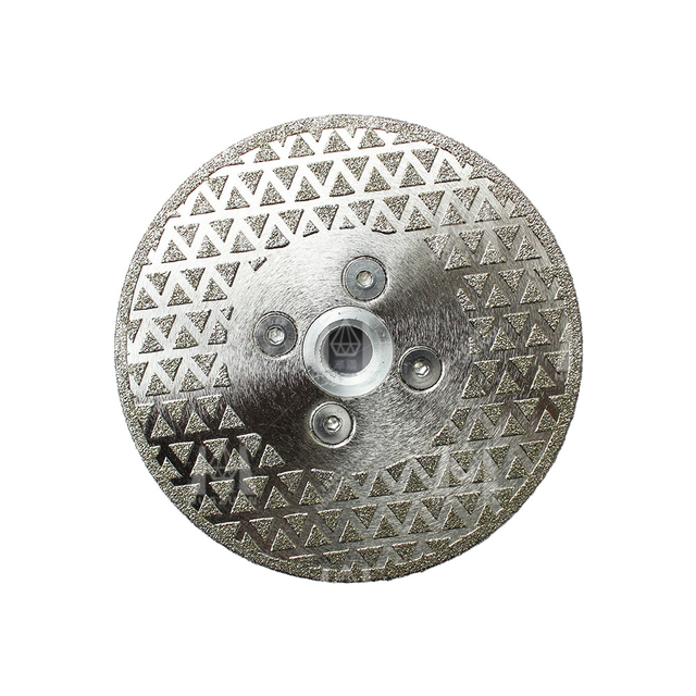 Disque de coupe diamant&eacute; &eacute;lectrolytique pour marbre