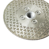 Disque de coupe diamant&eacute; &eacute;lectrolytique pour marbre