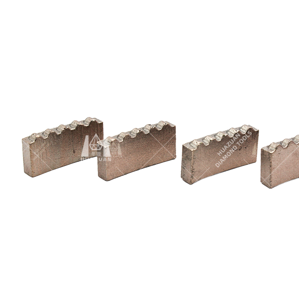Segment diamant&eacute; &agrave; pointe de point pour le carottage du b&eacute;ton arm&eacute;