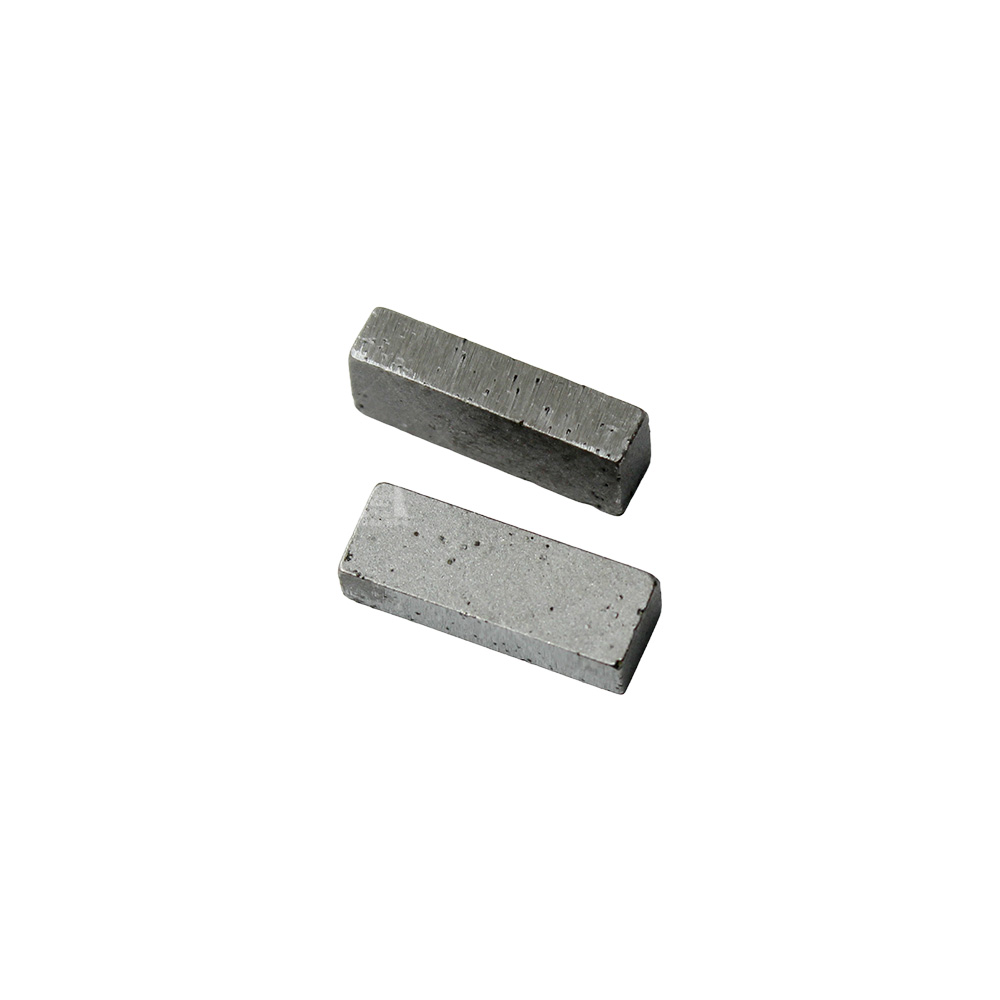 Segments de scie &agrave; ruban diamant&eacute;s pour le sciage de blocs de marbre de pr&eacute;cision
