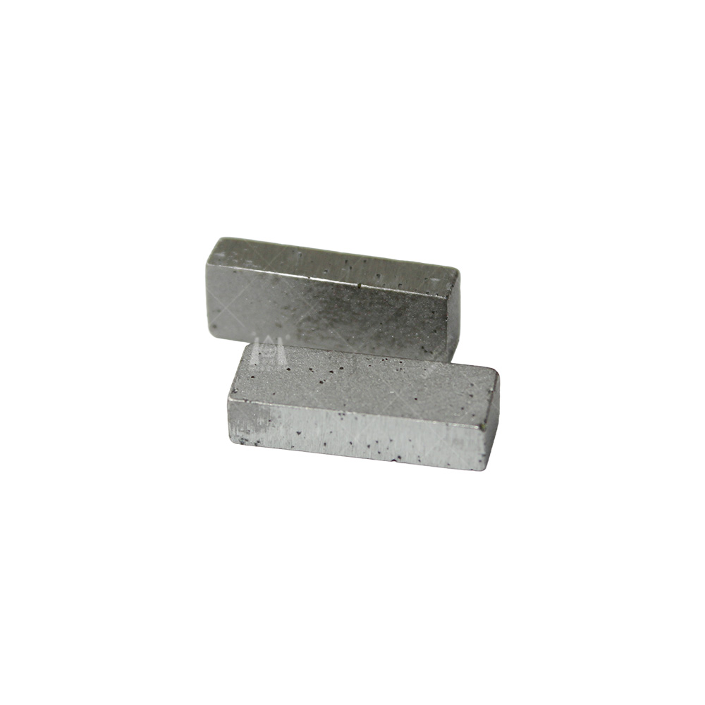 Segments de scie &agrave; ruban diamant&eacute;s pour le sciage de blocs de marbre de pr&eacute;cision