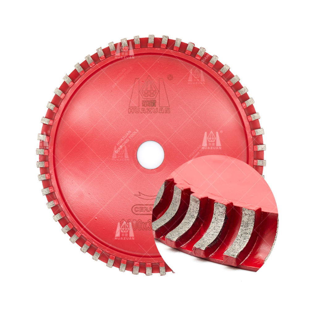 Roue de fa&ccedil;onnage de bord en diamant fritt&eacute; pour marbre