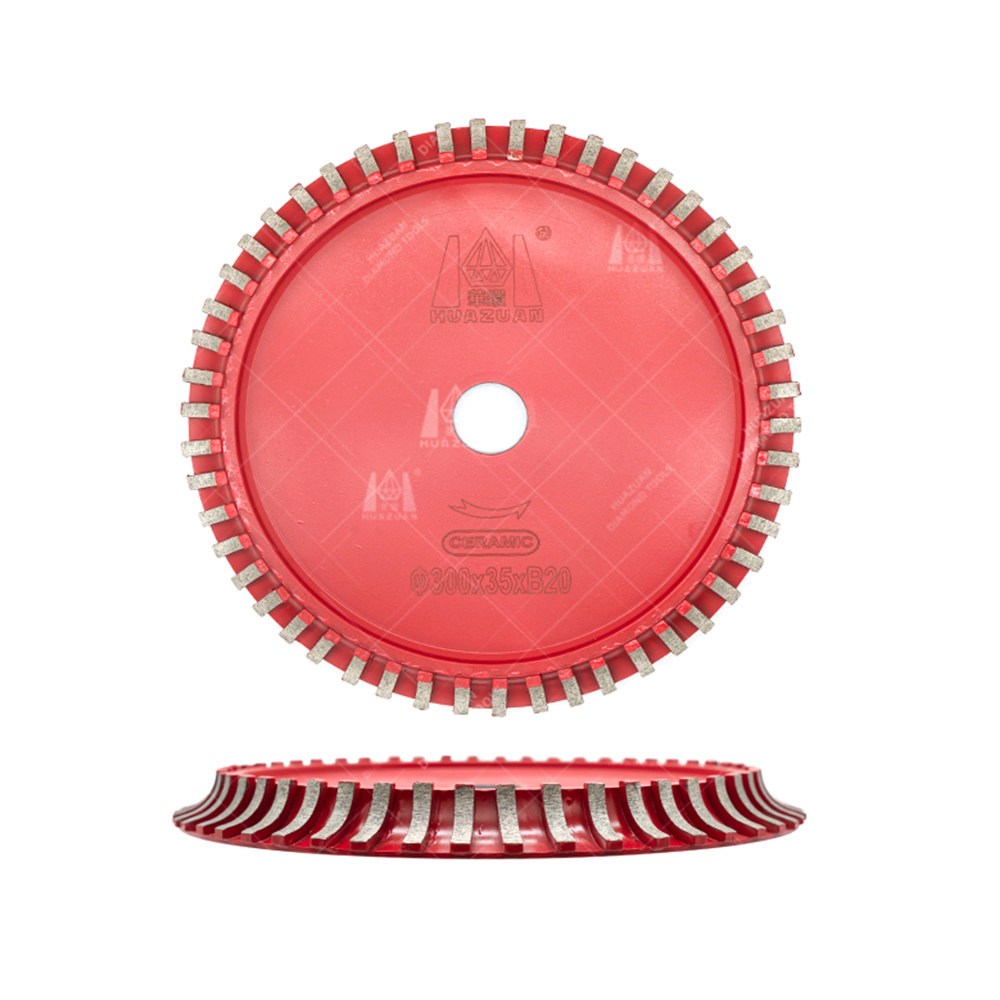 Roue de fa&ccedil;onnage de bord en diamant fritt&eacute; pour marbre