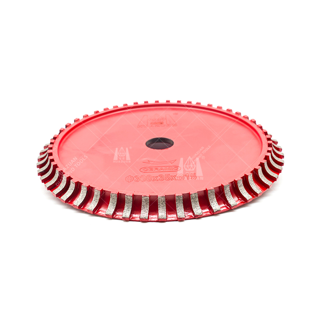 Roue de fa&ccedil;onnage de bord en diamant fritt&eacute; pour marbre