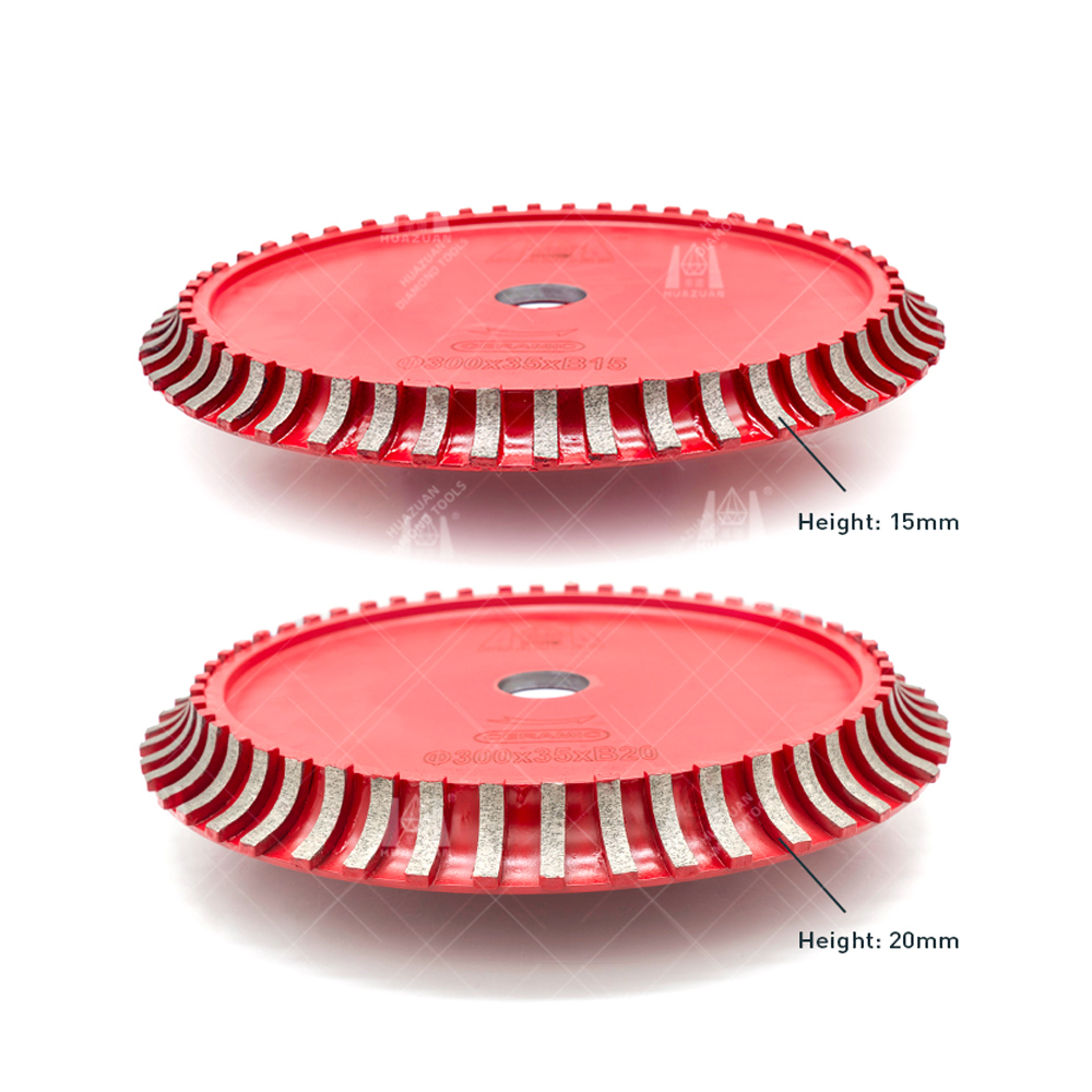 Roue de fa&ccedil;onnage de bord en diamant fritt&eacute; pour marbre