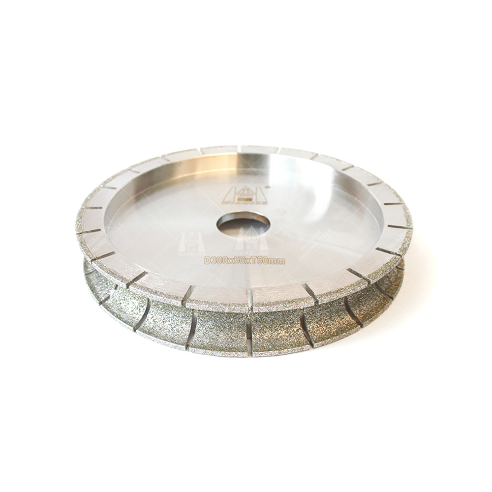 Disque de fa&ccedil;onnage diamant&eacute; &eacute;lectrolytique pour marbre