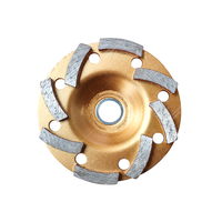 Meule diamant&eacute;e Turbo en spirale pour un polissage sup&eacute;rieur du b&eacute;ton