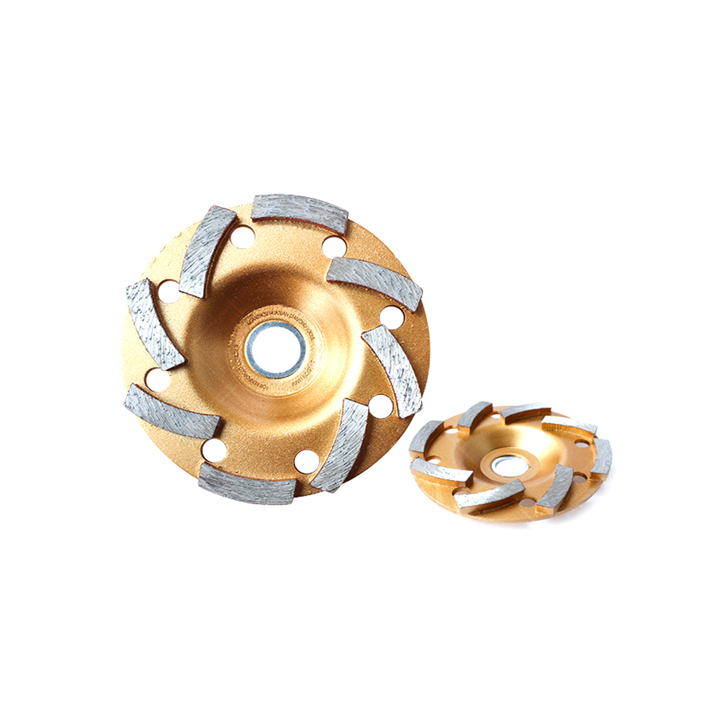 Meule diamant&eacute;e Turbo en spirale pour un polissage sup&eacute;rieur du b&eacute;ton