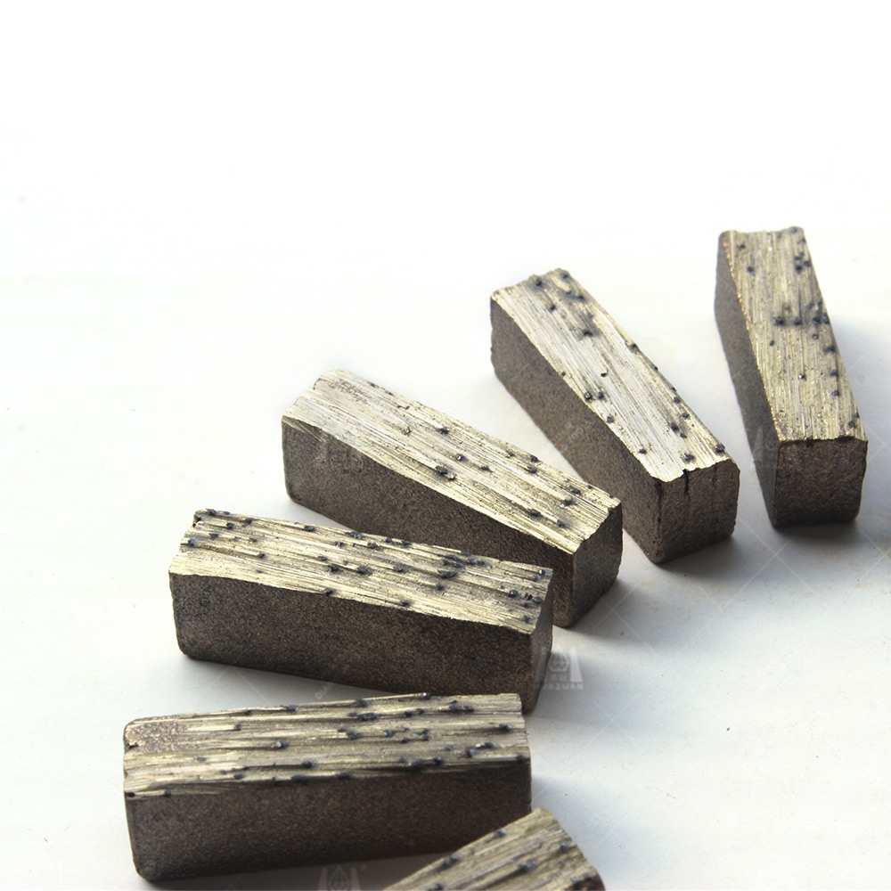 Segment diamant&eacute; pour le meulage du b&eacute;ton