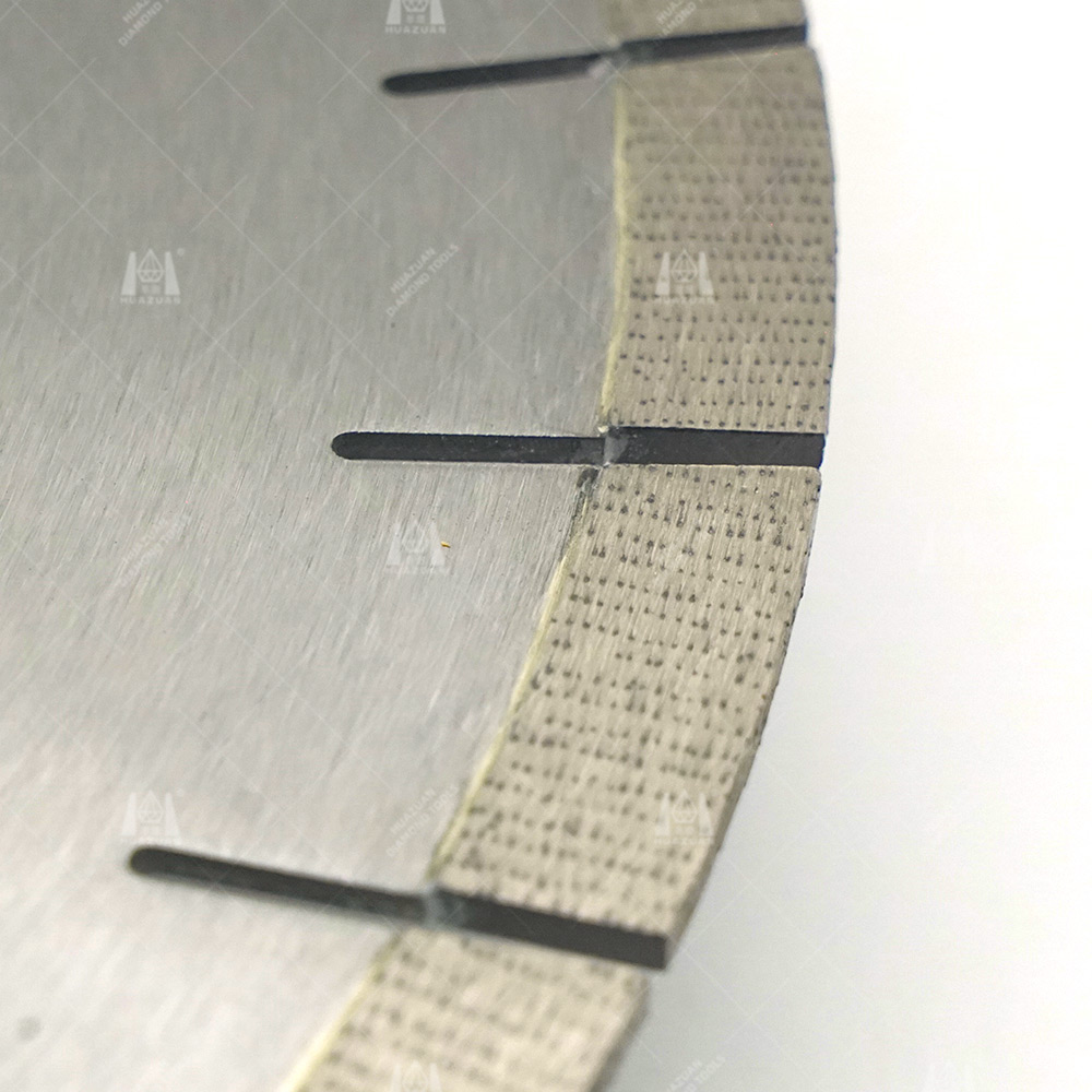 Lame de scie &agrave; technologie &agrave; motifs diamant&eacute;s pour couper le granit